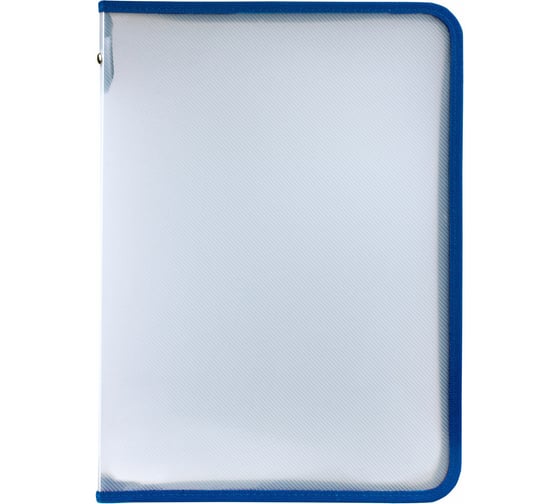 Изображение товара Папка для документов и тетрадей BRAUBERG на молнии, пластиковая, А4, 320x230 мм, прозрачная 271713