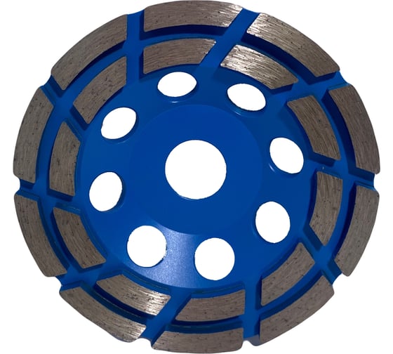 Изображение товара Алмазная чашка 2-х рядный сегмент серия Профи 125х22.23 мм TORGWIN T744598