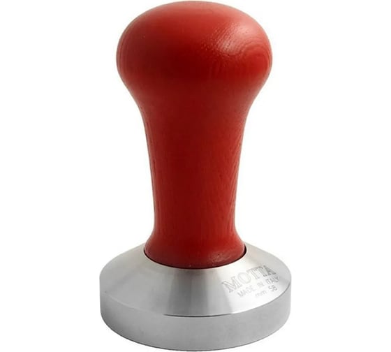 Изображение товара Плоский темпер с красной ручкой Motta диаметр 58 мм 170220