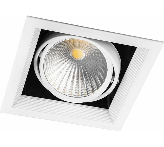 Изображение товара Карданный светодиодный светильник FERON 1x30W 2700 Lm, 4000К, 35 градусов, белый, AL211 29779