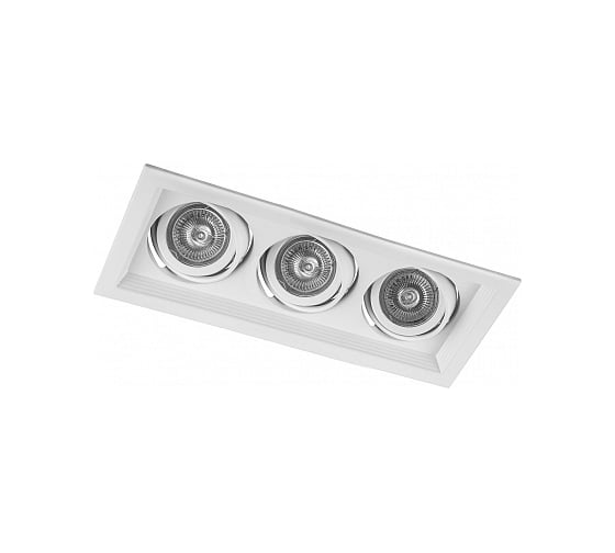 Изображение товара Потолочный встраиваемый светильник FERON MR16 G5.3 белый, DLT203 29772