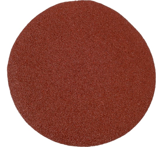 Изображение товара Круг абразивный на ворсовой основе, под липучку (10 шт; 125 мм; Р60) РемоКолор 45-9-060