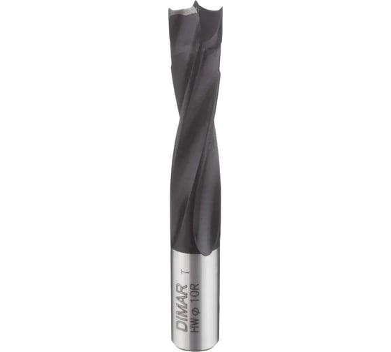 Изображение товара Сверло присадочное глухое правое 4 флейты 10x43 мм, L70. хвостовик 10x20 мм Dimar 2014477