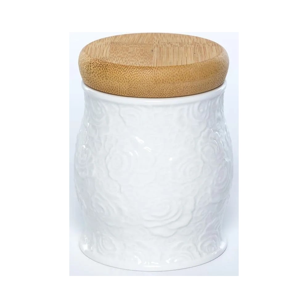 Изображение товара Баночка для хранения Balsford РОЗА 300 мл с крышкой из бамбука