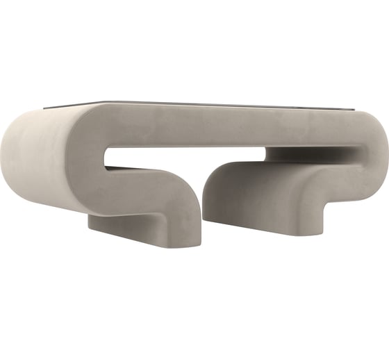 Изображение товара Стол Лига диванов Волна микровельвет бежевый 115816