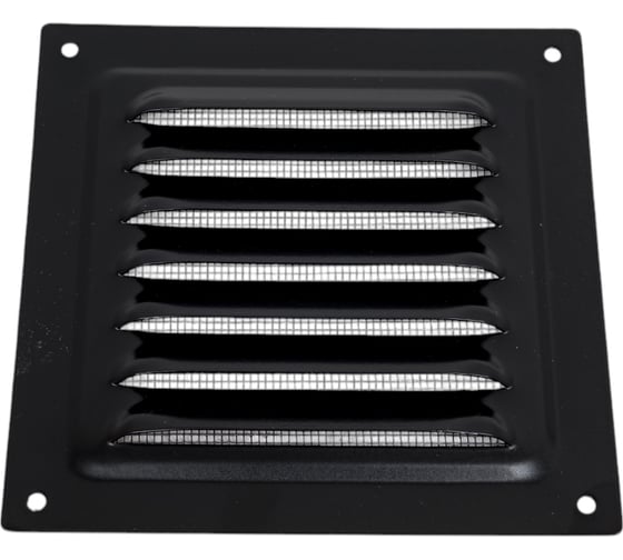 Изображение товара Решетка металлическая РВМ 125с черная РВС 10225571