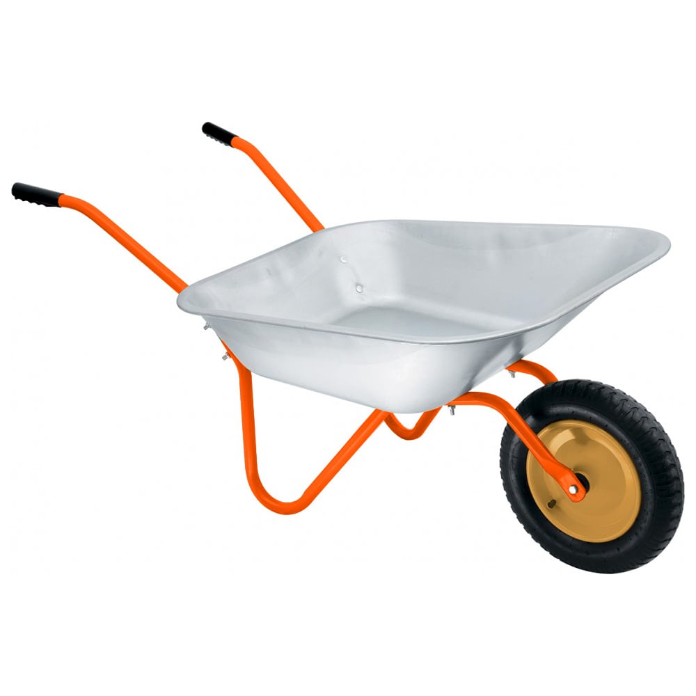 Изображение товара Одноколесная тачка СТРОЙМАШ грузоподъемность 90 кг объем 65 л