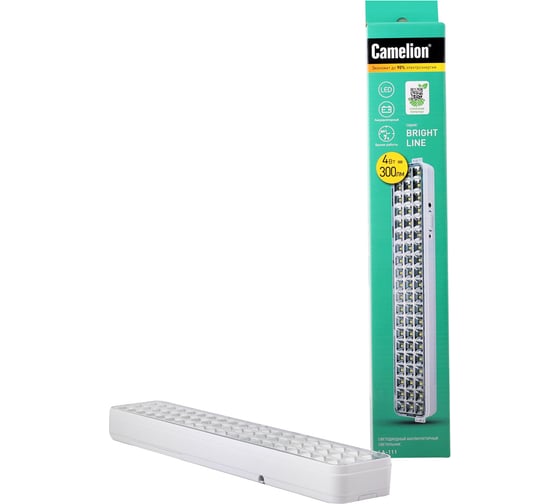 Изображение товара Светильник Camelion LA-111 LED аккумуляторный Li-ion 220В 12914