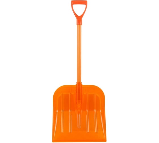 Изображение товара Снеговая лопата ELEMENT компактная, алюминиевый черенок, V-образная ручка, ковш из поликарбоната ELEMENT3801020165DOFIX