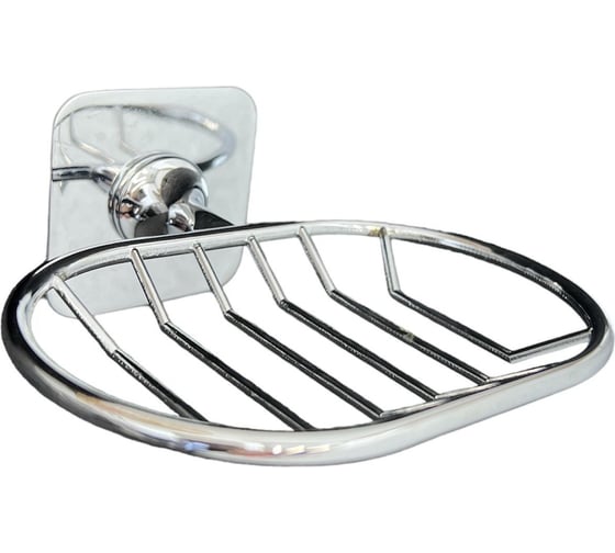 Изображение товара Мыльница/держатель для кускового мыла OUTE решетчатый, хром, металл TG3204