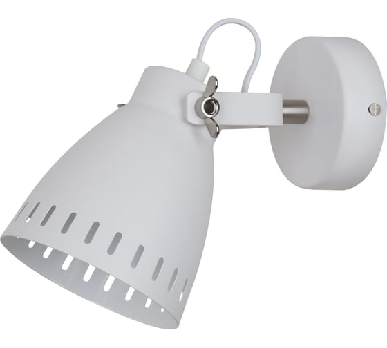 Изображение товара Настенный светильник Camelion WML-428-1 С01 белый New York 40Вт металл 13059