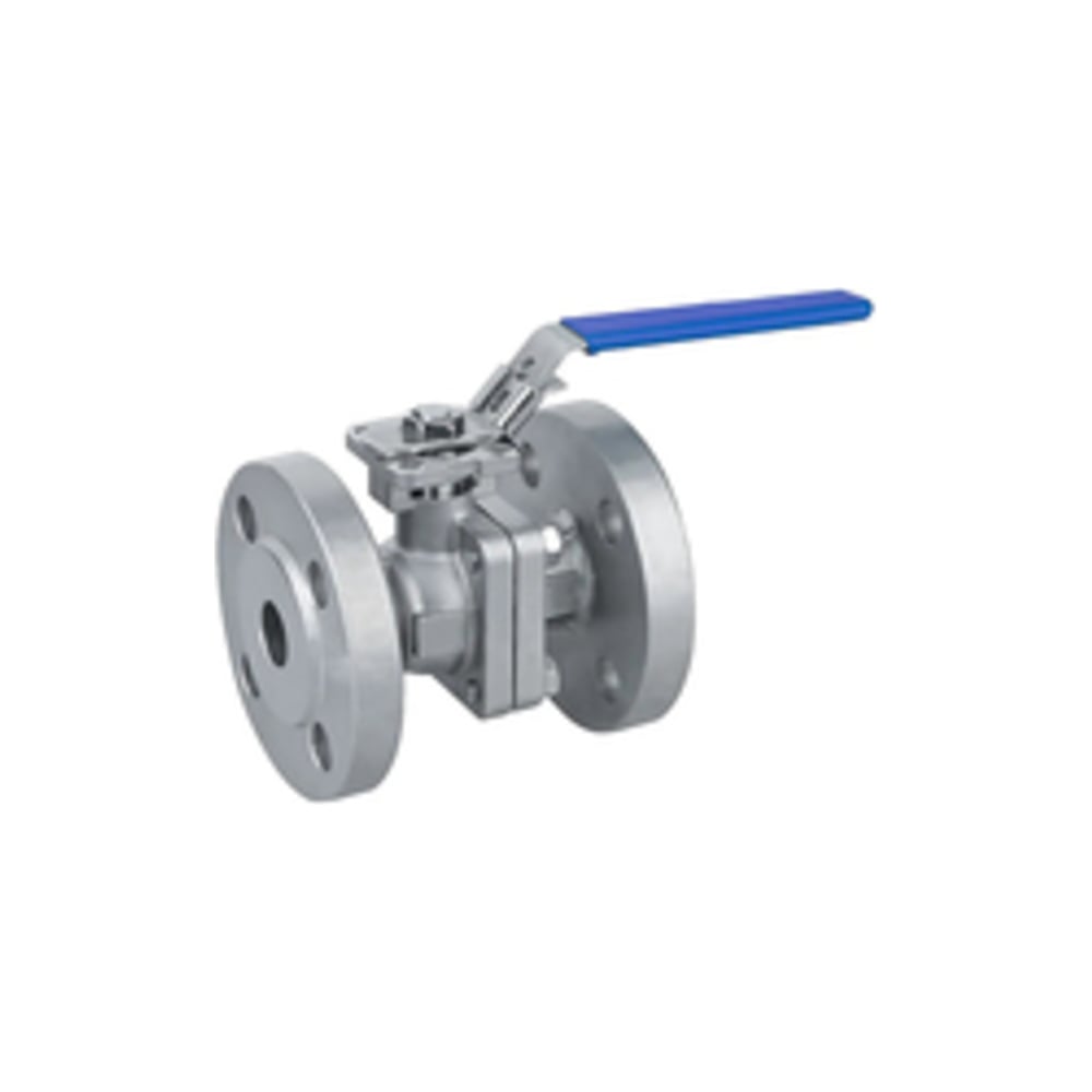 Изображение товара Шаровой фланцевый двухсоставной кран TITAN LOCK нерж. 304, DN25 TL100TPFBVS