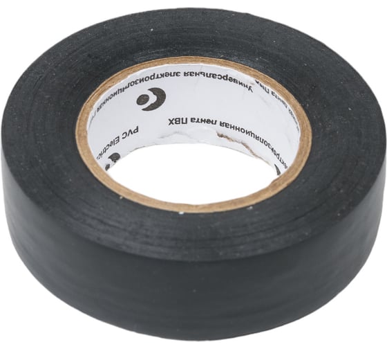 Изображение товара Клейкая изоляционная лента РемоКолор ПВХ, черная, 19 мм х 20 м 49-9-021