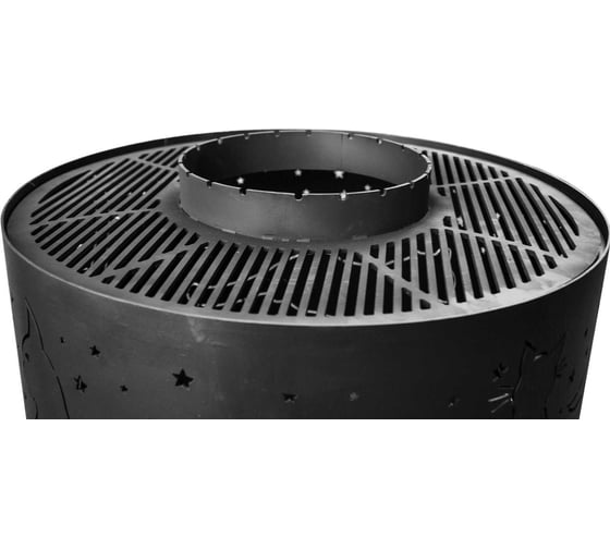 Изображение товара Решетка-гриль с кантиком для очага FIRE-HOUSE диаметр 500 мм Rg-Kan-500