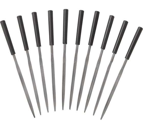 Изображение товара Надфиль WOLFSTAR трехгранный с ручкой 160x4мм №00 у12 fn00033