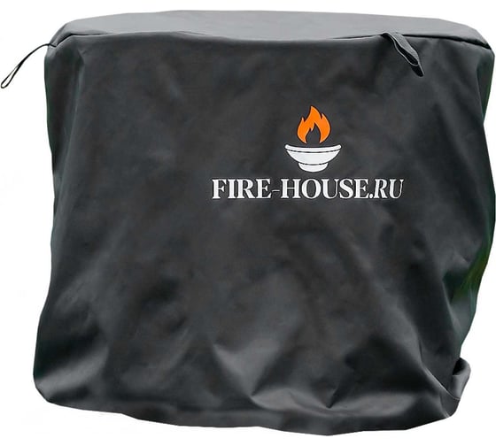 Изображение товара Чехол для костровой чаши FIRE-HOUSE черный, без крышки, диаметр 800 мм Chehol-800-ч
