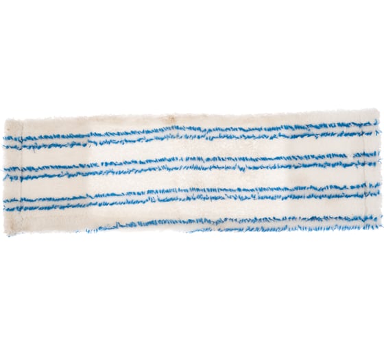 Изображение товара Насадка комбинированная из микрофибры с нейлоном для плоской швабры EUROTEX 40x10 см 080410-002