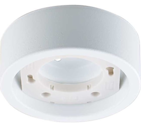 Изображение товара Светильник Светкомплект R75н.w накладной под лампу gx53 белый муар R75HWH