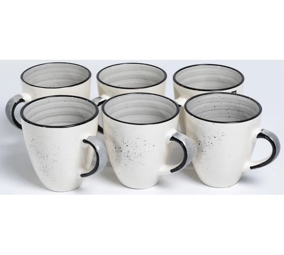 Изображение товара Кружка Elrington ГРАФИТОВЫЙ БРИЗ, 400 мл, упаковка - гофрокороб по 6 шт 139-27077