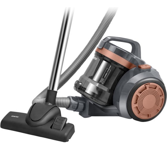 Изображение товара Пылесос Centek 2000/380Вт, пылесборник 3.5л, низк. уровень шума, HEPA, метал. труба CT-2562 Beige