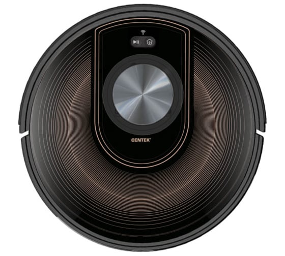 Изображение товара Робот-пылесос Centek мощность 2700Па, Wi-Fi, Алиса, голос.управление, акб. 2600 Li-ion, сухая/влаж уборка CT-2740