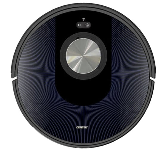 Изображение товара Робот-пылесос Centek мощность 2700Па, Wi-Fi, Алиса, голос.управление, акб. 2600 Li-ion, сухая/влаж уборка CT-2741