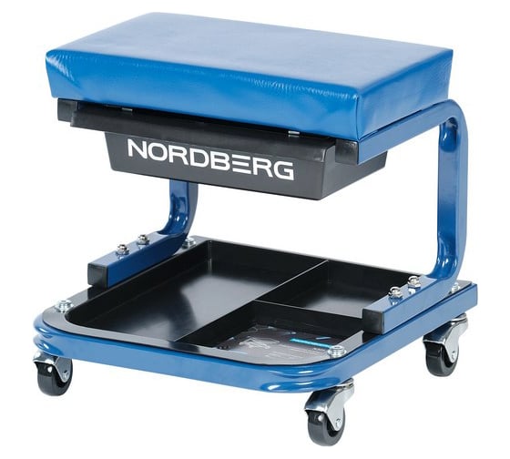 Изображение товара Ремонтное сиденье на колесах с выдвижным ящиком NORDBERG N30S1