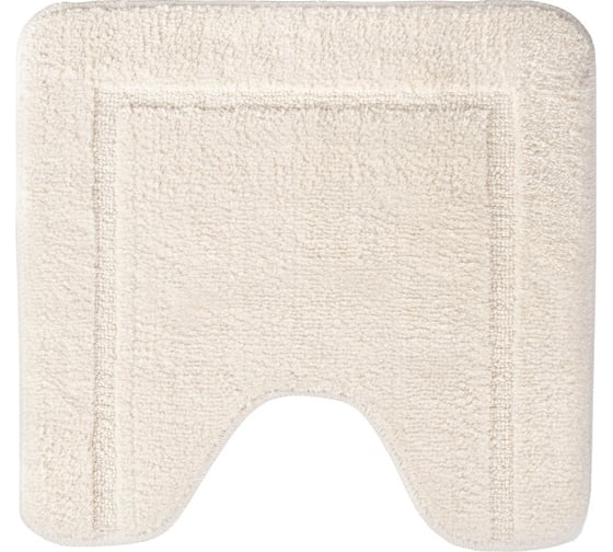 Изображение товара Коврик для ванной комнаты IDDIS с вырезом, 45x45, микрофибра, светло-бежевый PTLT01Mi12