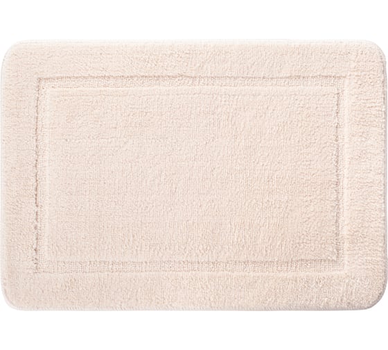Изображение товара Коврик для ванной комнаты IDDIS 65x45, микрофибра, светло-бежевый PSQS02Mi12