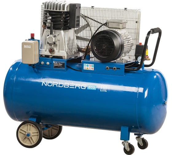 Изображение товара Поршневой компрессор с ременной передачей 380В NORDBERG NCE200/520