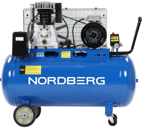 Изображение товара Поршневой компрессор с ременной передачей 380В NORDBERG NCE200/660