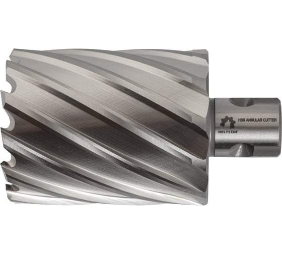 Изображение товара Сверло корончатое по металлу Р6М5/М2 32x55 мм WOLFSTAR cw00094