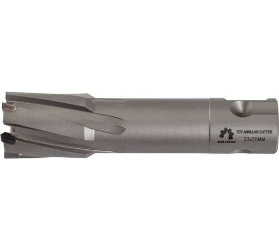 Изображение товара Сверло корончатое по металлу TCT 23x55 мм WOLFSTAR cw00125