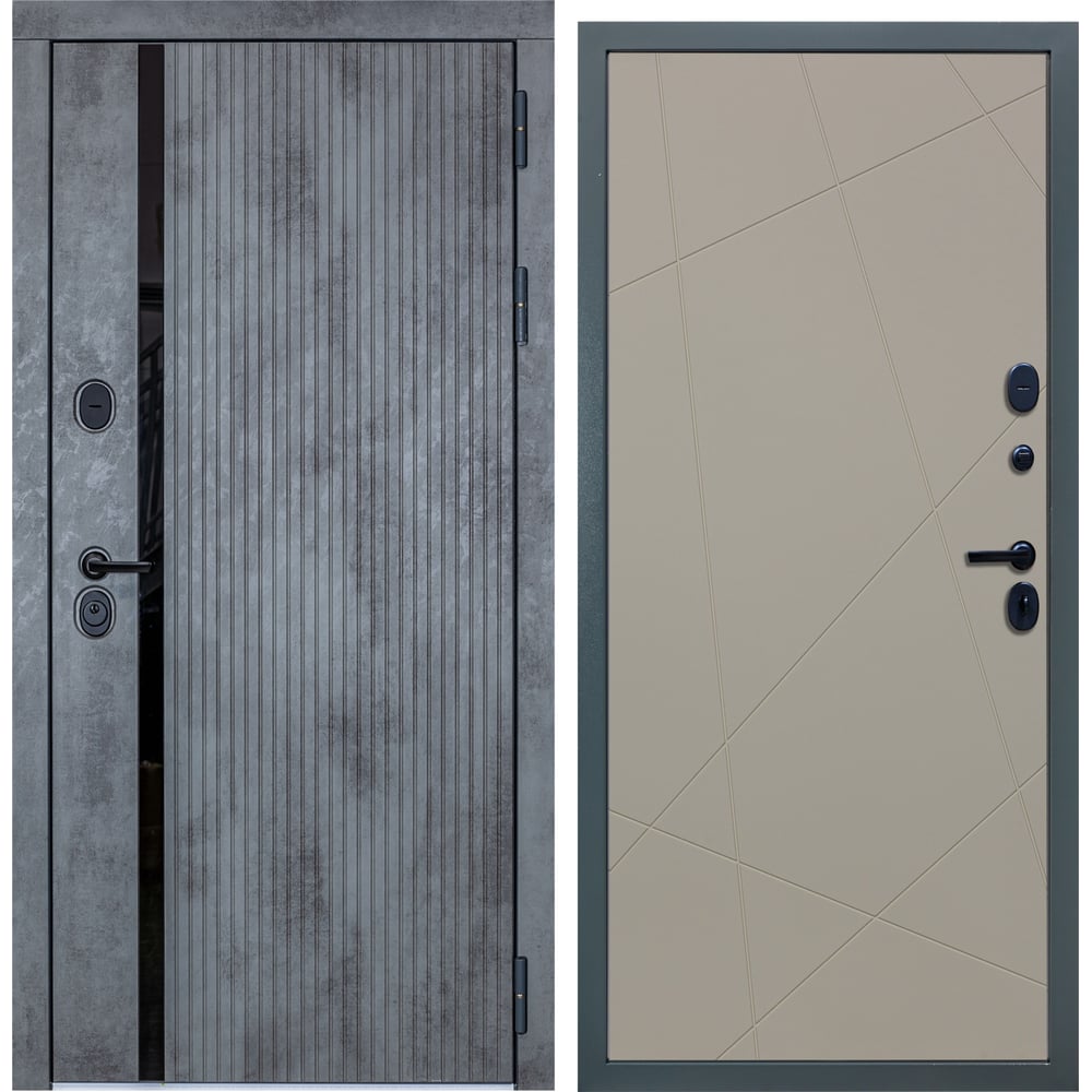 Правая дверь STR МХ-46 DIVA зеркало шкаф emmy стоун 60х70 левый серый бетон stn60mir l
