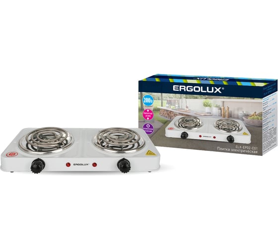 Изображение товара Электроплитка Ergolux ELX-EP02-C01 13437