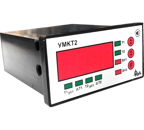 Изображение товара Двухканальный измеритель-регулятор ФЭА с универсальными входами в щитовом корпусе УМКТ2(У)-Щ2-Р