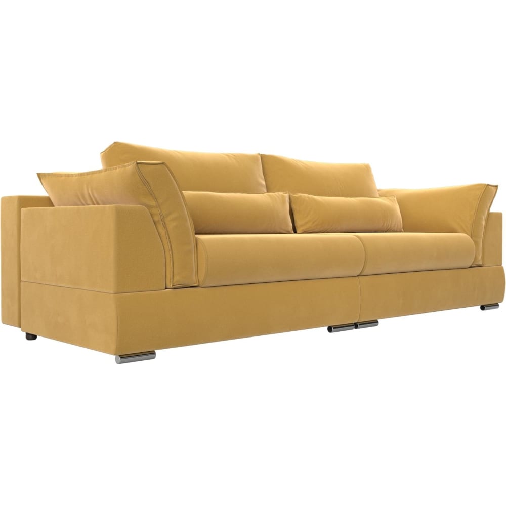 Прямой диван Лига диванов прямой диван лига диванов порту микровельвет желтый