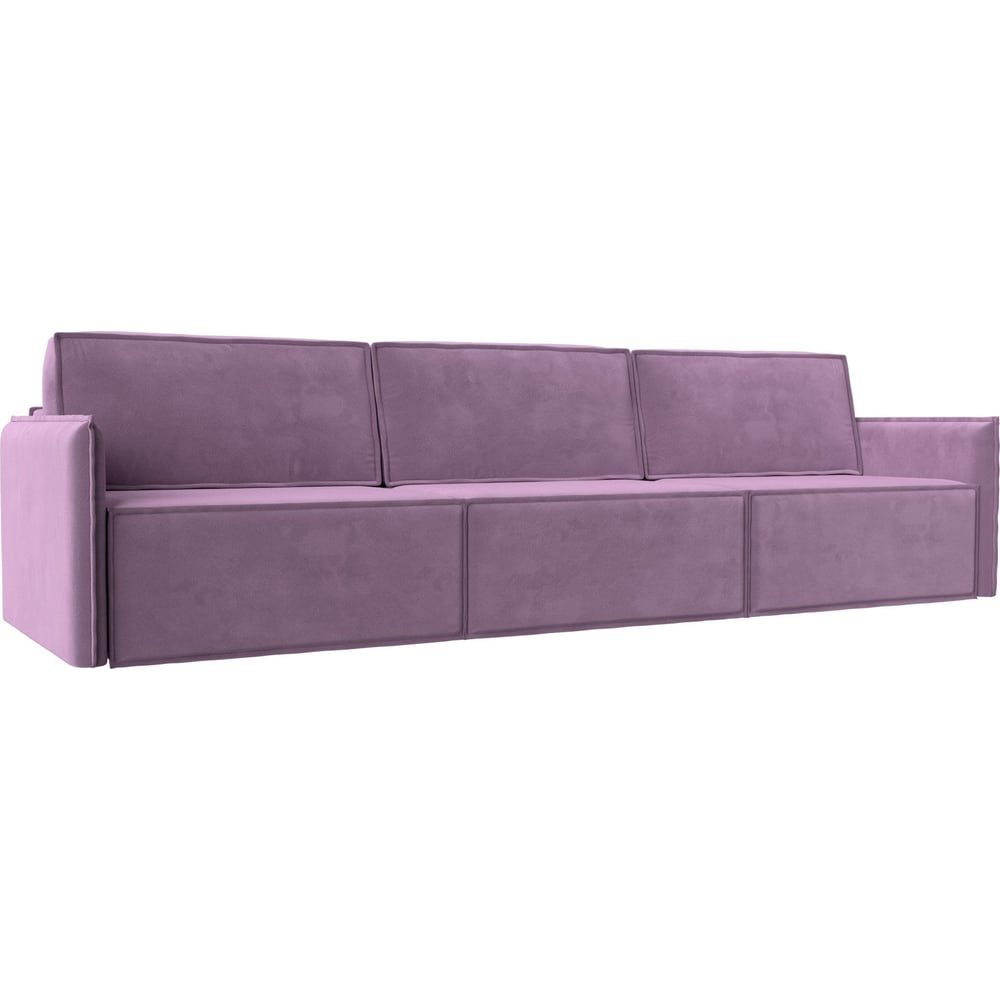 Прямой диван Лига диванов прямой диван артмебель сенатор микровельвет фиолетовый 100 аккордеон