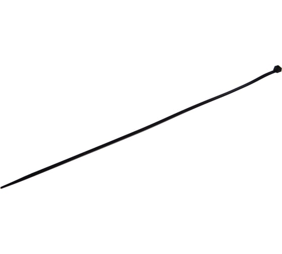 Изображение товара Нейлоновые стяжки FORTISFLEX КСС 5х350 черный 100 штук 49418