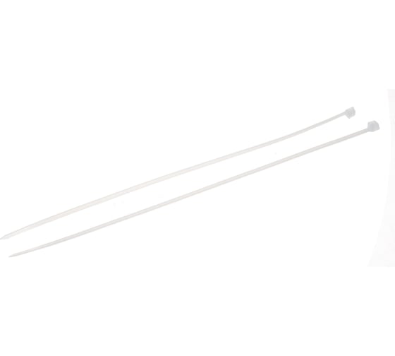 Изображение товара Нейлоновые стяжки FORTISFLEX КСС 4х250 белый 100 штук 49398