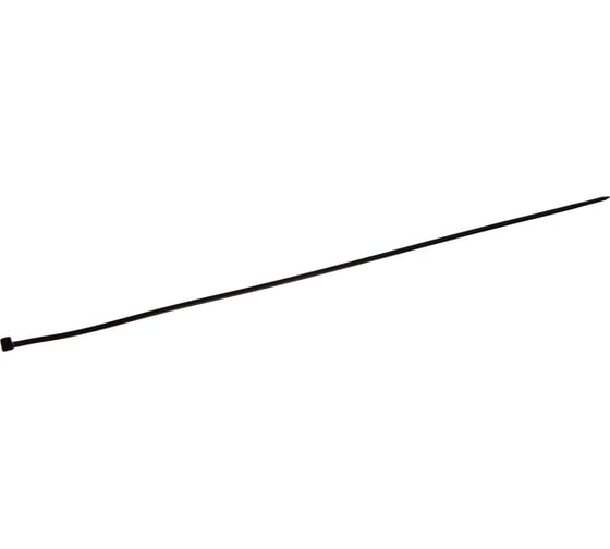 Изображение товара Стяжки FORTISFLEX нейлоновые КСС 5х450 черный уп.100шт 49791