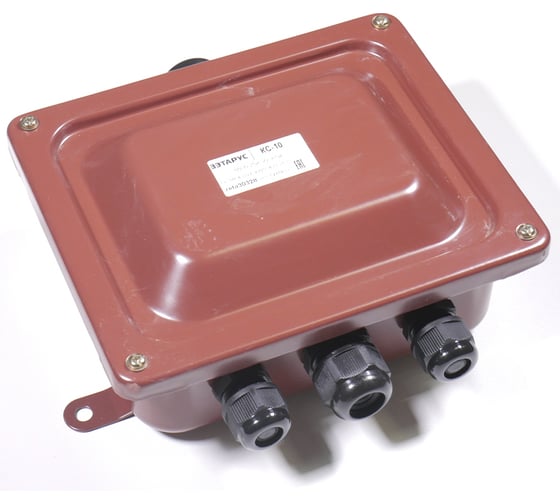 Изображение товара Коробка ГОФРОМАТИК Кс-10 с пластмассовыми сальниками ( 4шт. сальника mg) zeta30328