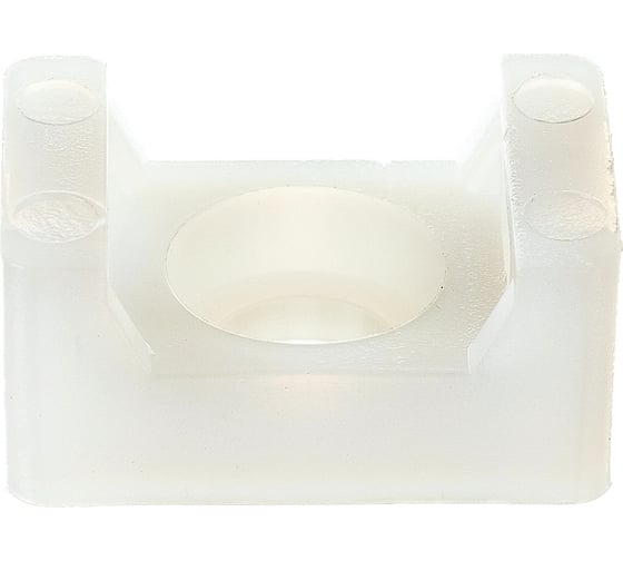 Изображение товара Монтажная площадка под винт FORTISFLEX ПМО 15х10 мм, белая, 100шт 62451