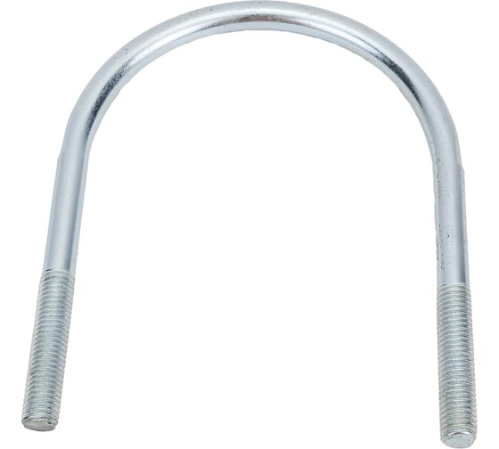 Изображение товара U-образный хомут FORTISFLEX болт оцинкованный 4'' М12 Q118х160х65 мм 63128