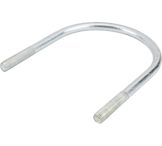 Изображение товара U-образный хомут FORTISFLEX болт оцинкованный 6'' М16 Q172х220х90 мм 63130