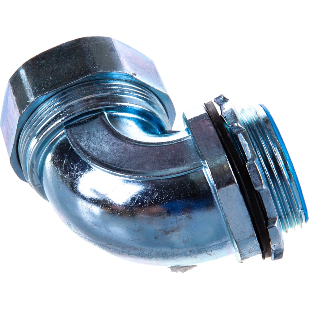 Изображение товара Вводная муфта для металлорукава FORTISFLEX ВМ90°-25 61381