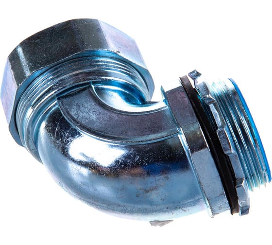 Изображение товара Вводная муфта для металлорукава FORTISFLEX ВМ90°-25 61381