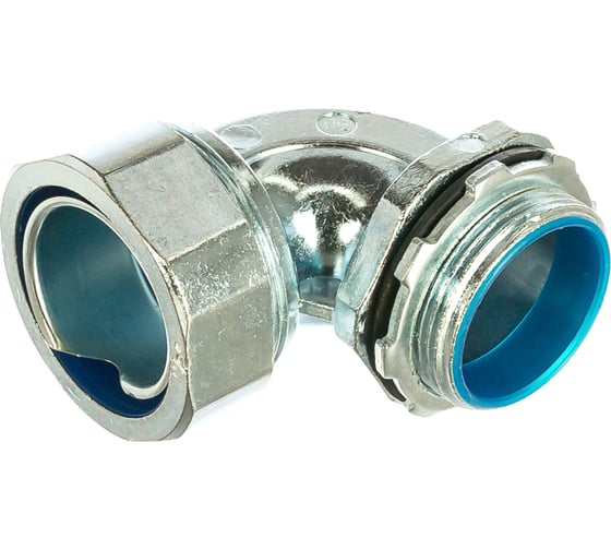 Изображение товара Вводная муфта для металлорукава FORTISFLEX ВМ90°-38 61383