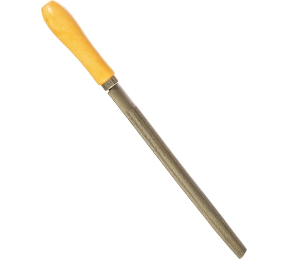 Изображение товара Напильник 200 мм полукруглый деревянная рукоятка Вихрь 73/6/4/2