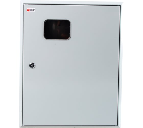 Изображение товара Учетно-распределительный навесной щит EKF ЩРУн-3/24 IP31 с окном 500x400x160 mb23-3/24